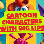 cartoon characters with big lips